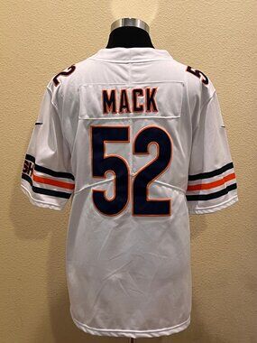 Nike Chicago Bears Khalil Mack #52 NFL Jersey Mens Size M White